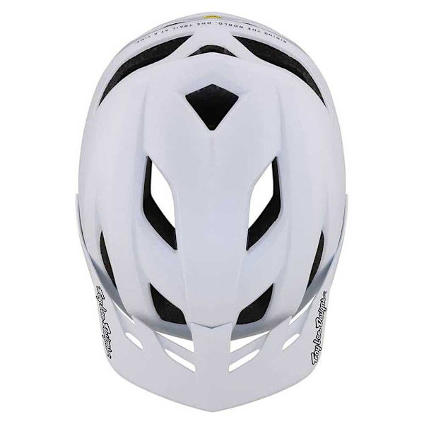 Troy Lee Designs Alamäkeen Kypärä Flowline Mips Valkoinen XL-2XL
