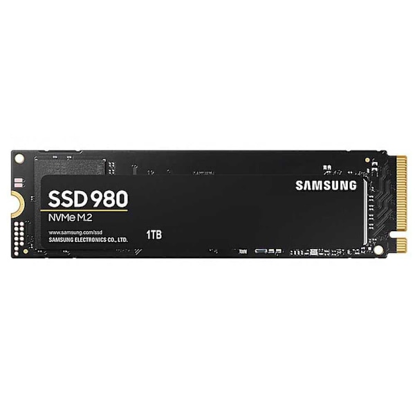 Samsung Nvme Mz-v8v1t0bw 1 Tb Ssd Hårdt Køre M.2 Sort