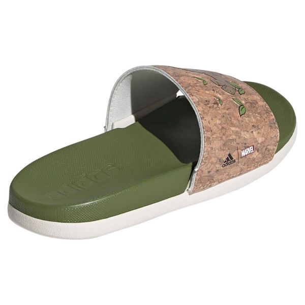 Adidas Slides Adilette Comfort Groot Grönt EU 28 Pojke