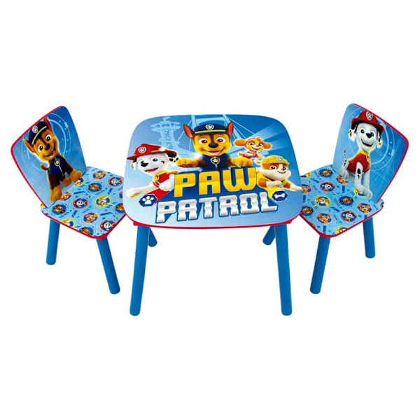 Paw Patrol Legebord Og Stol Set Set Flerfarvet