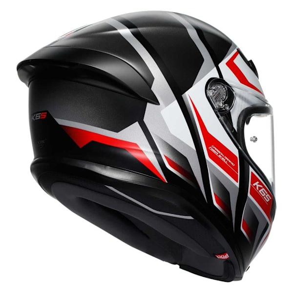 Agv K6 S Fullface-hjelm Sort XL