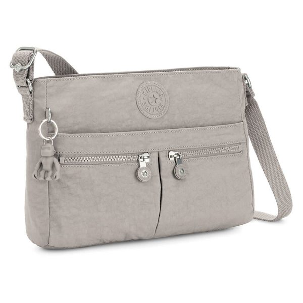 Kipling New Angie Axelväska Grå  Man