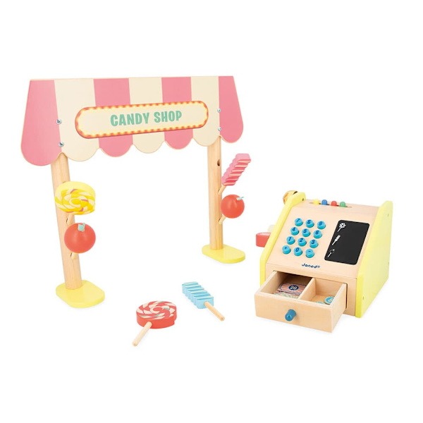 Janod Applepop Koulutuspeli Candy Cart