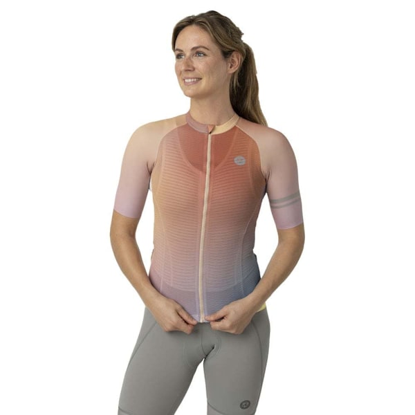Agu Gradient Performance Kortærmet Trøje Rosa XL Kvinde