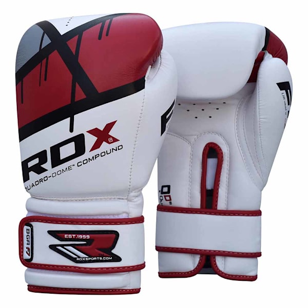 Rdx Sports Boxnings Handskar Bgr F7 Röd,Vit 8 oz