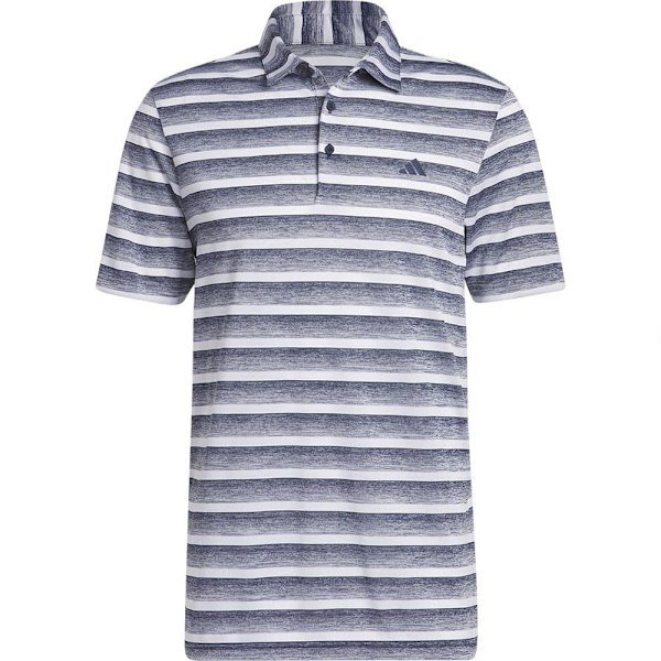 Adidas Lyhythihainen Poolo 2 Color Stripe Lc Sininen S