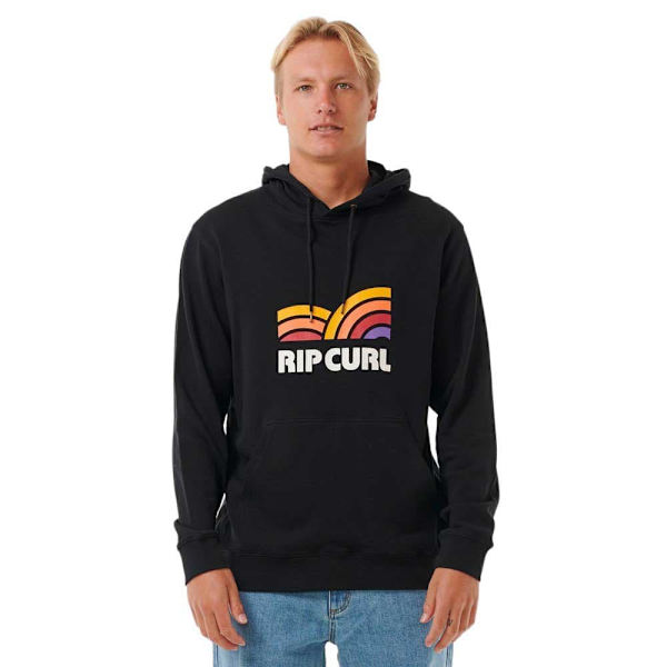 Rip Curl Surf Revival Capture Hættetrøje Sort S Mand