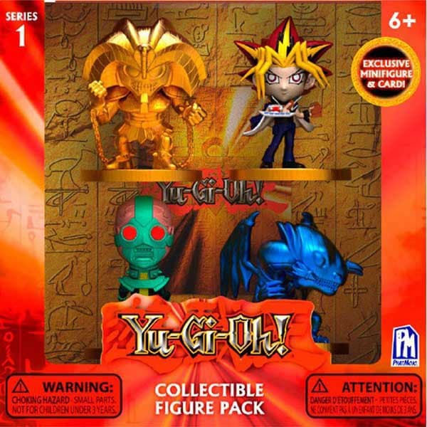Bizak Action Figur Yu Gi Oh 4 Enheter Guld