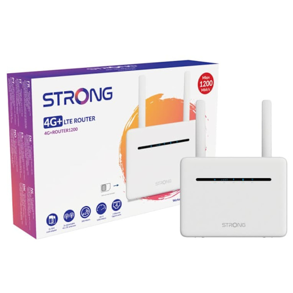 Strong 4g+router1200 Bærbar Router