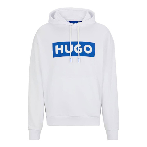 Hugo Nalves 10249110 Blue Huvtröja Vit S Man