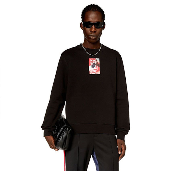 Diesel Ginn N1 Sweatshirt Sort M Mand