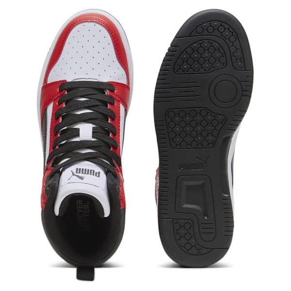 Puma Utbildare Rebound V6 Mid Röd,Vit EU 36 Pojke