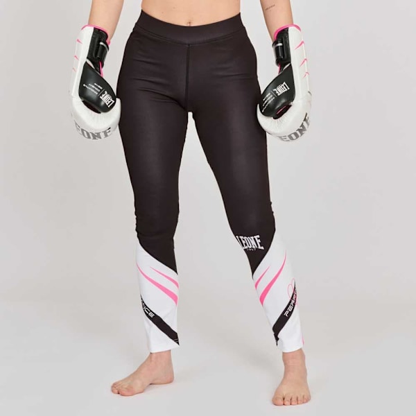 Leone1947 Leggings Revo Fluo Sort L Kvinde