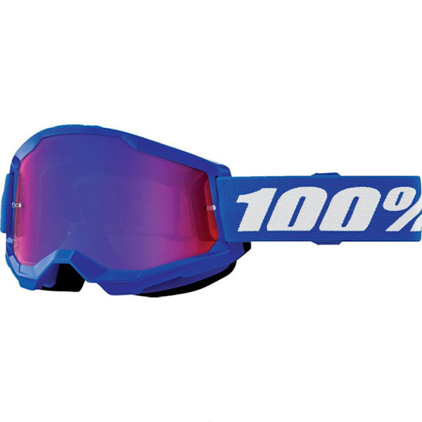 100percent Solglasögon Strata 2 Blå Mirror Red / Blue Lens/CAT3