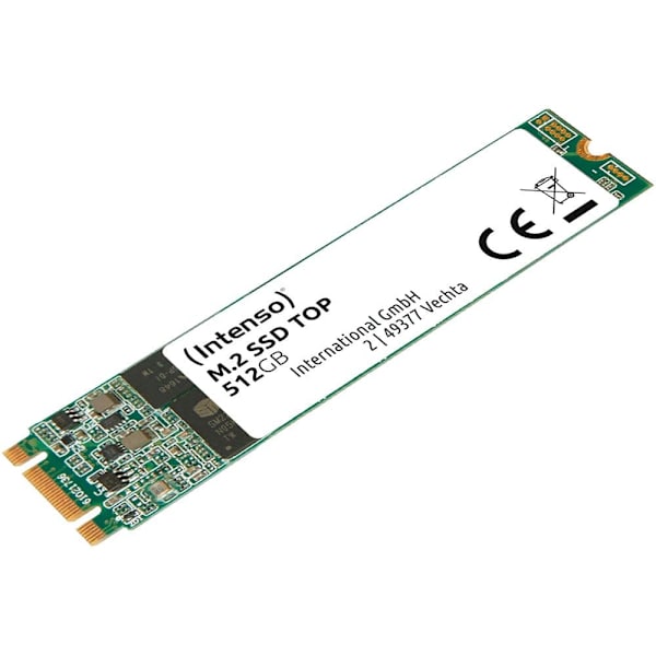 Intenso Kovalevy M.2 Ssd Top Sata 3 512gb Valkoinen