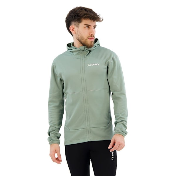 Adidas Xpr Lt J Fleecejacka Med Dragkedja Grönt 2XL Man