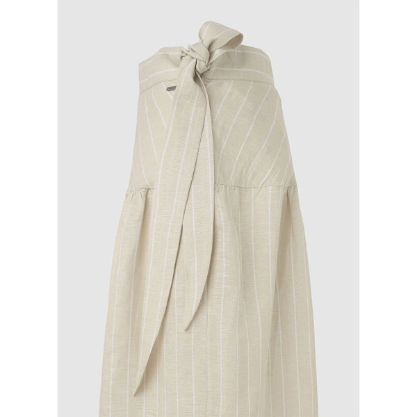 Pepe Jeans Midi Kjol Effie Beige XS Kvinna