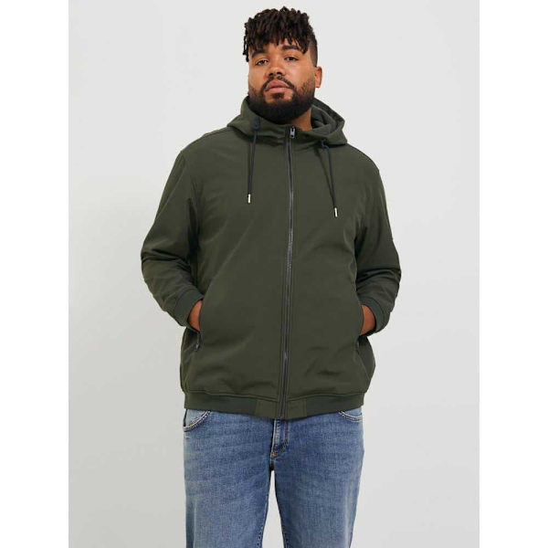 Jack & Jones Lättviktsjacka Basic Softshell Plus Grönt 4XL Man