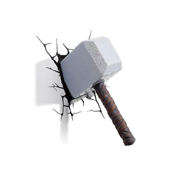3dlight Lamppu Thor Hammer Marvel 3d Led