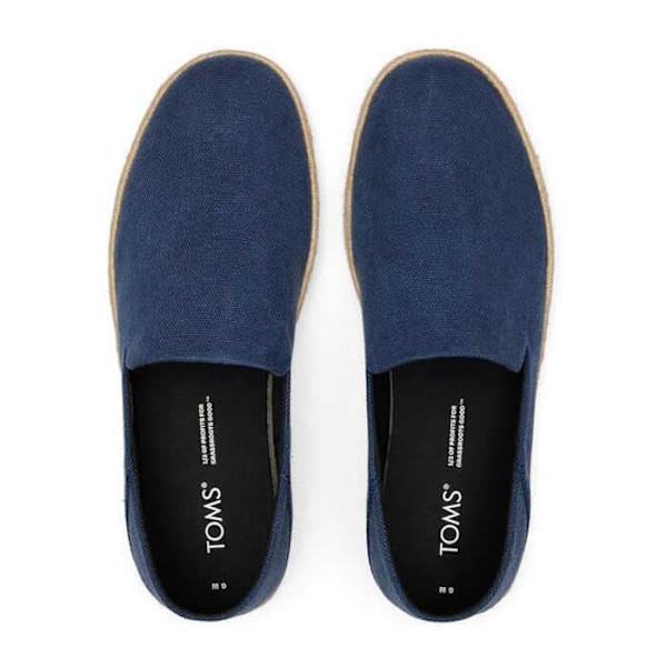 Toms Espadrilles Santiago Blå EU 42 Man