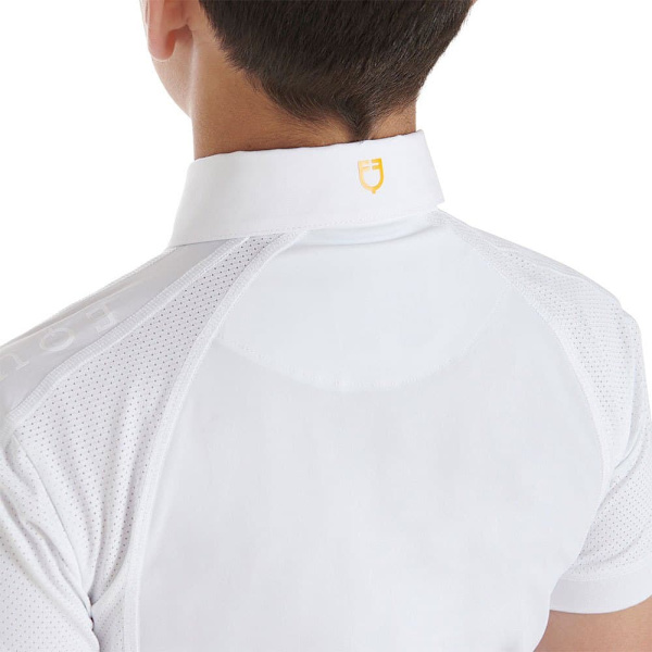 Equestro Kortärmad Polo Buttons 1/2 Mesh  10 Years
