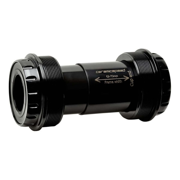 Ceramicspeed Belagda Koppar För Bottenfäste T47/73 Shimano Mtb Svart 73 mm