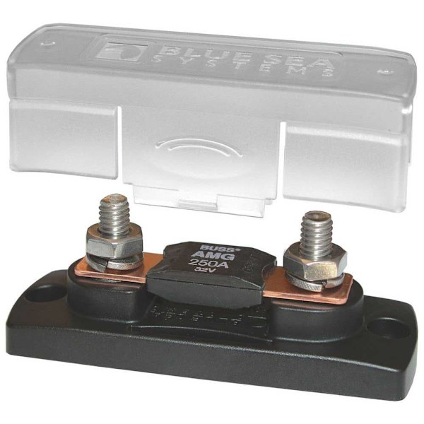 Blue Sea Systems Fuse Block With Cover Sort