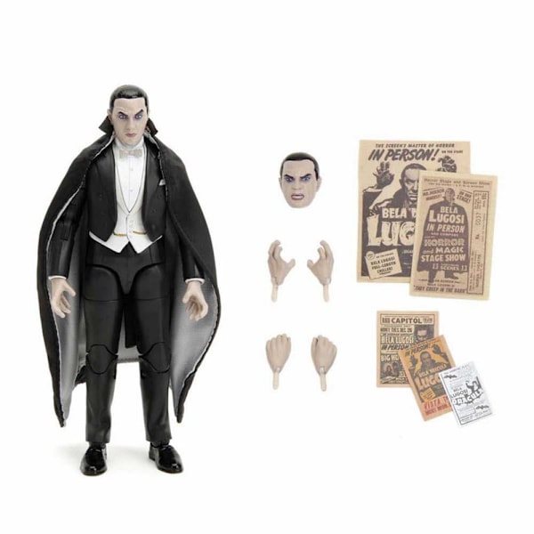 Bela Lugosi Dracula Figur 15 Cm Flerfarvet