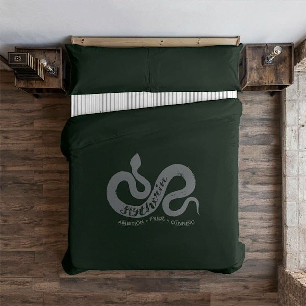 Play Fabrics Nordic Fodral Med Slytherin Values ??bomullsknappar För 135/140 220x220 Cm