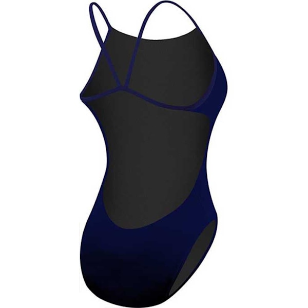 Tyr Badedragt Durafast Elite Solid Cutoutfit Blå 30 Kvinde