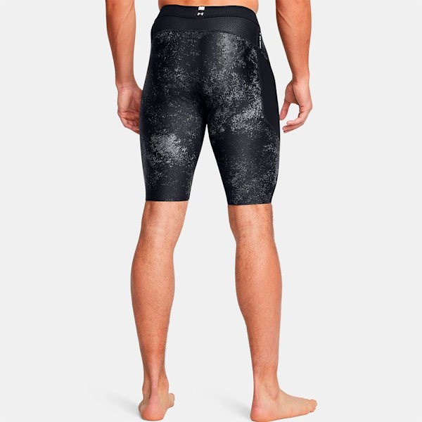 Under Armour Heatgear Isochill Princhted Shortsit Musta 2XL Mies