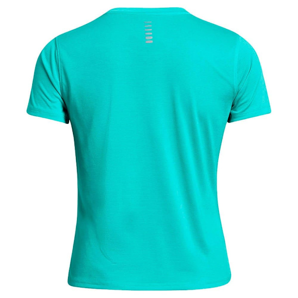 Under Armour Kortärmad T-shirt Launch Grönt M Kvinna