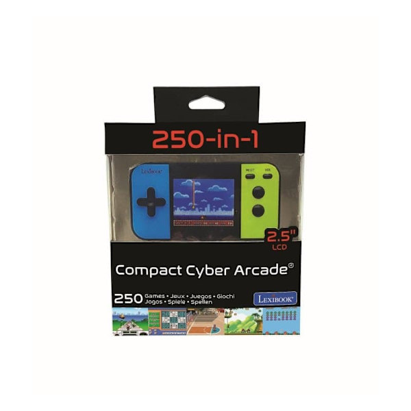 Lexibook Konsollomme Jl2377 Compact Cyber Arcade Flerfarvet