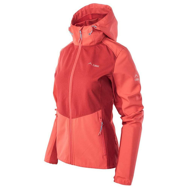 Elbrus Envisat Softshelljacka Röd XS Kvinna