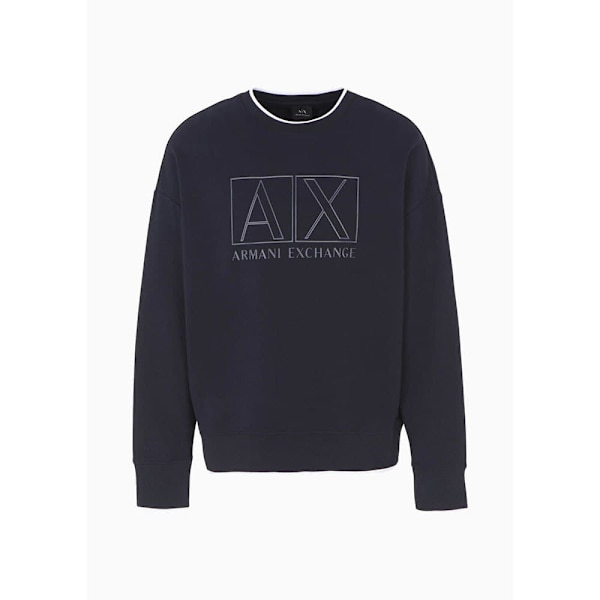 Armani Exchange Sweatshirt 6rzmhj_zjdjz Blå S Mand