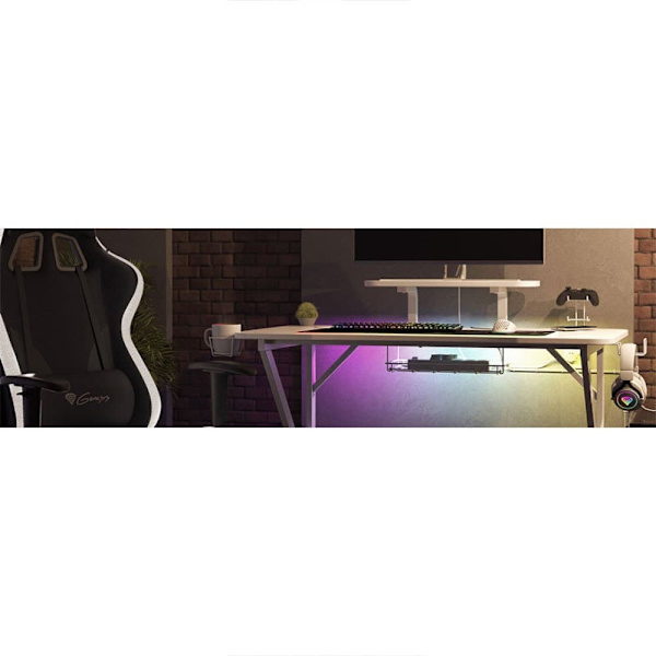 Genesis Gaming Skrivebord Holm 320 Rgb Sort
