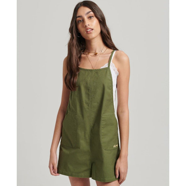 Superdry Romper Vintage Woven Vihreä M Nainen