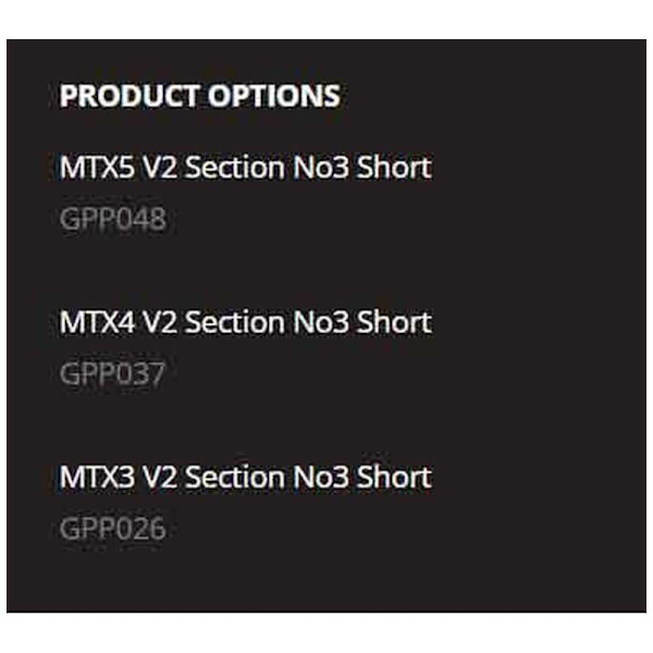 Matrix Fishing Stånga Mtx4 V2 Short 3 Sektion Silver