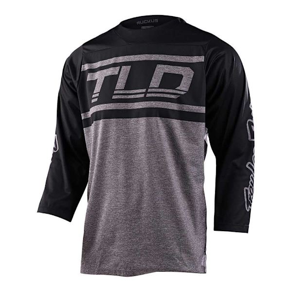 Troy Lee Designs Ruckus Langærmet Trøje Sort,Grå M Mand