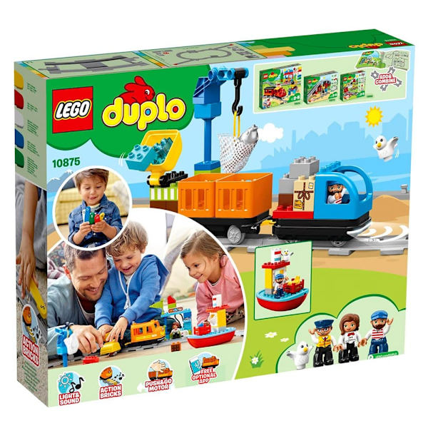 Lego Duplo 10875 Cargo Train Flerfärgad