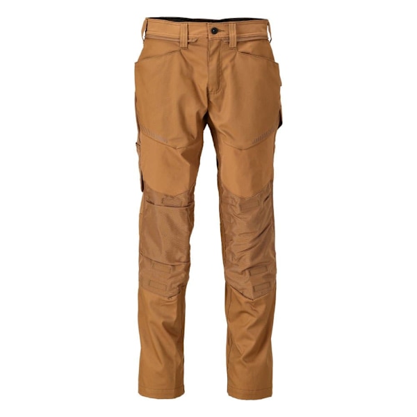 Mascot Stora Byxor Med Knäskyddsfickor Customized 22479 Brun 54 / 30