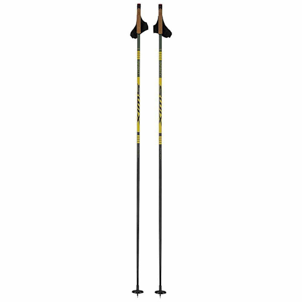 Swix Polacker Infinity Just Click Alu Guld 130 cm
