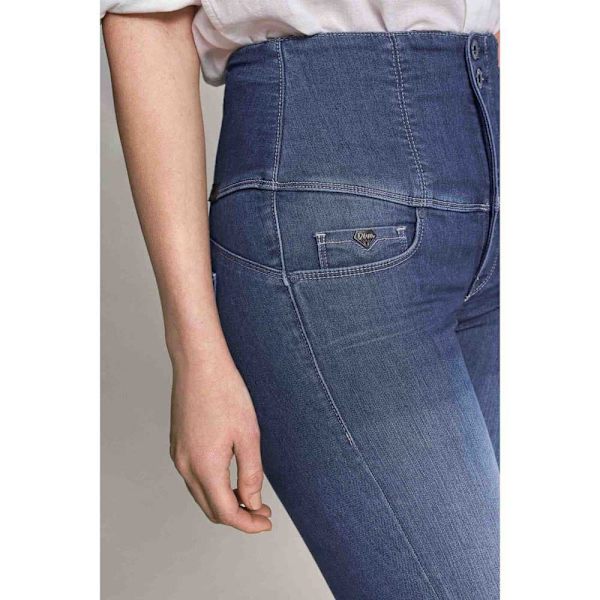 Salsa Jeans Jeans Diva Slim Slimming Blå 33 / 32 Kvinna