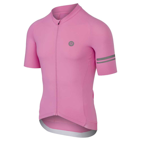 Agu Solid Performance Korta ärmar Cykeltröja Rosa L Man