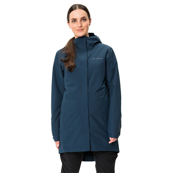 Vaude Bike Cyclist Padded Ii Parka Blå 34 Kvinna
