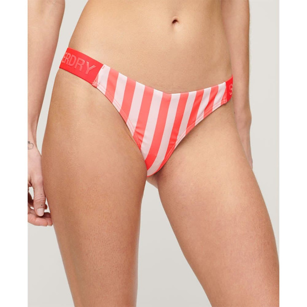 Superdry Cheeky Bikini Botten Rosa S Kvinna