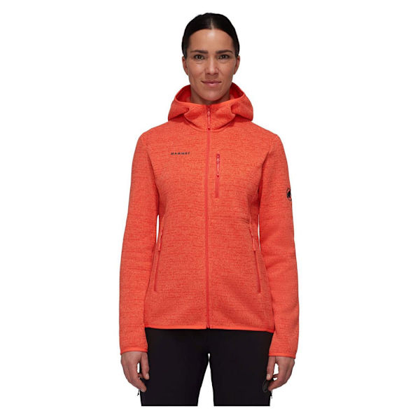 Mammut Arctic Iv Fleecejakke Med Fuld Lynlås Orange M Kvinde