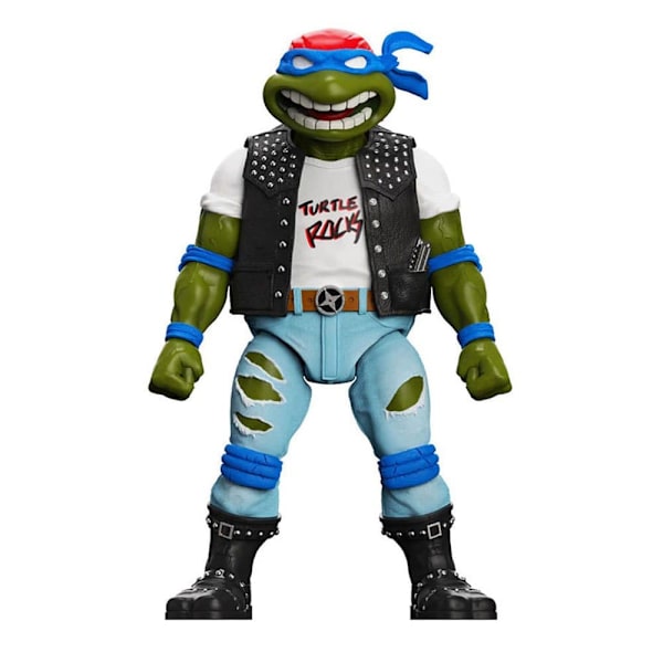 Super7 Teenage Mutant Ninja Turtles Ultimates Action Classic Rocker Leo 18 Cm Figur