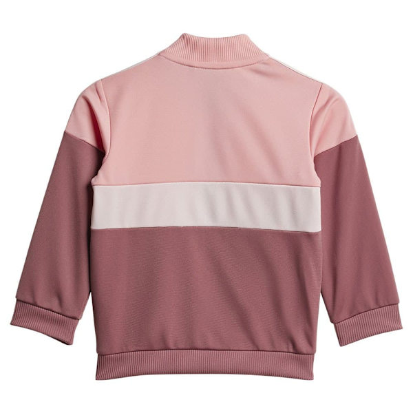 Adidas Tiberio 3 Stripes Colorblock Shiny Träningsdräkt Rosa 6-9 Months Pojke
