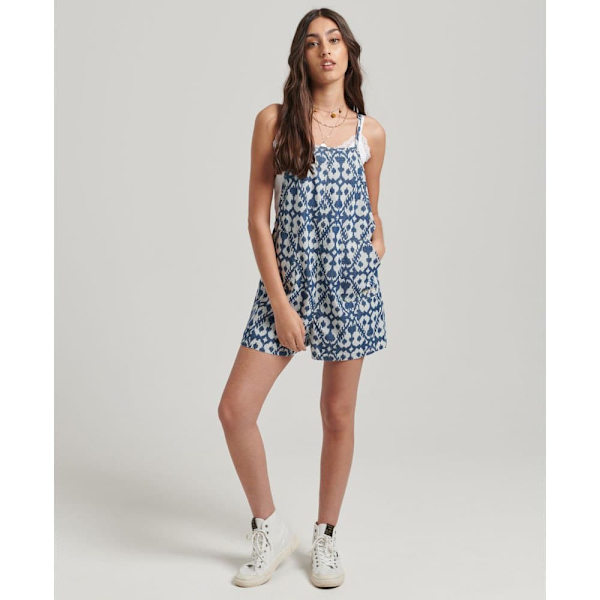 Superdry Romper Vintage Woven Blå S Kvinna